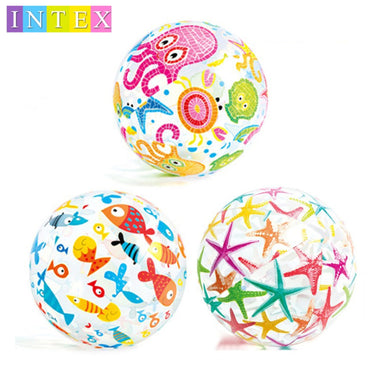 Intex Lively Print Beach Balls 20 Inches